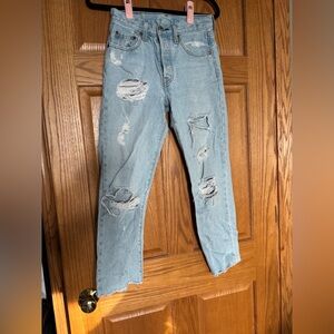 Levi's 501 Classic Light Blue Jeans